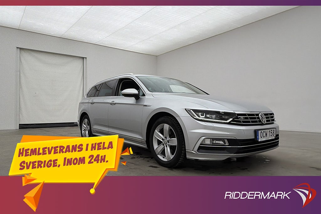Volkswagen Passat 2.0 TDI 4M 190hk R-Line Kamera CarPlay
