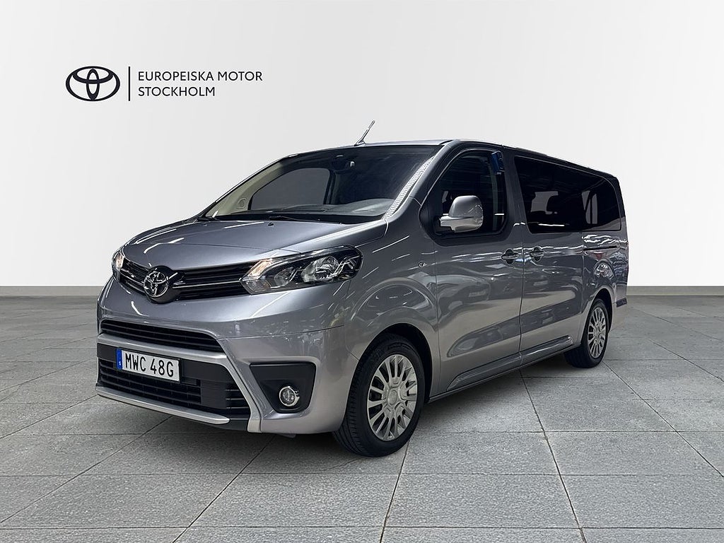 Toyota Proace Verso  2,0 D 180 HK AUT SHUTTLE KOMFORTPAKET 9-SITS V-HJUL 