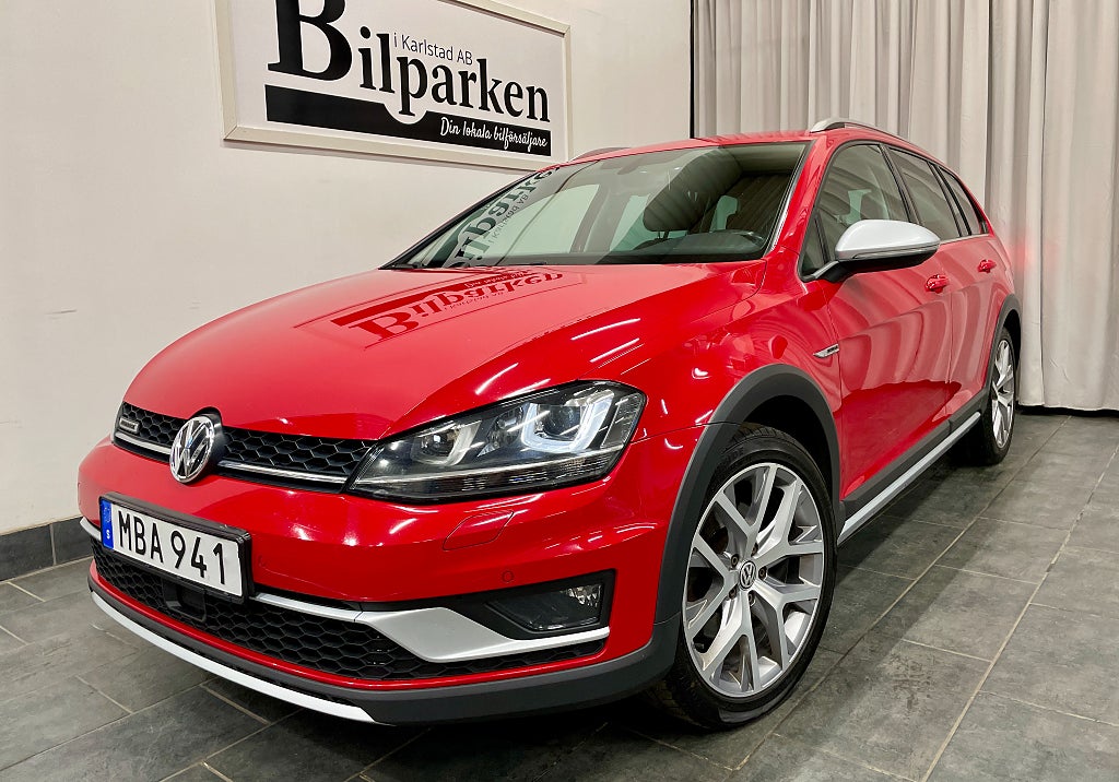 Volkswagen Golf Alltrack 2.0 TDI 4Motion Euro6 184hk / CARPLAY /VÄRMARE /KAMERA