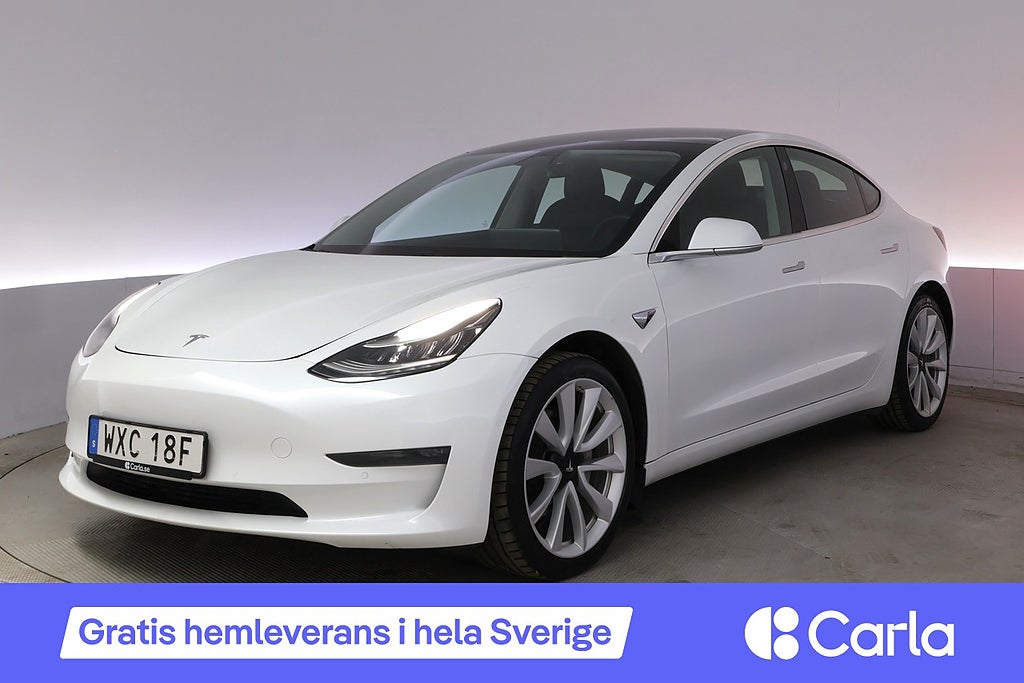 Tesla Model 3 Long Range AWD Autopilot Panorama