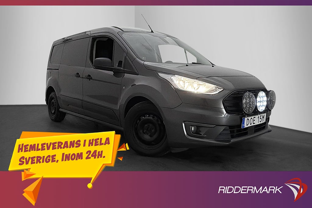 Ford Transit Connect LWB 1.5 Värmare B-Kamera V-Inredd Moms
