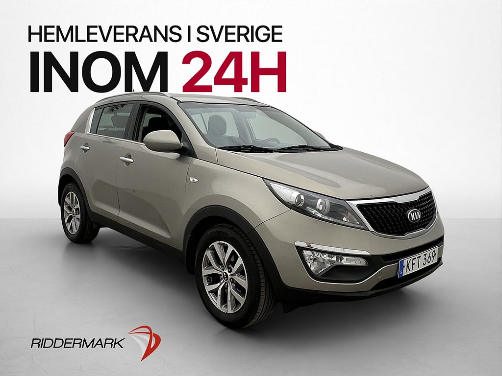Kia Sportage CRDi 115hk Action Värmare Rattvärme Bluetooth