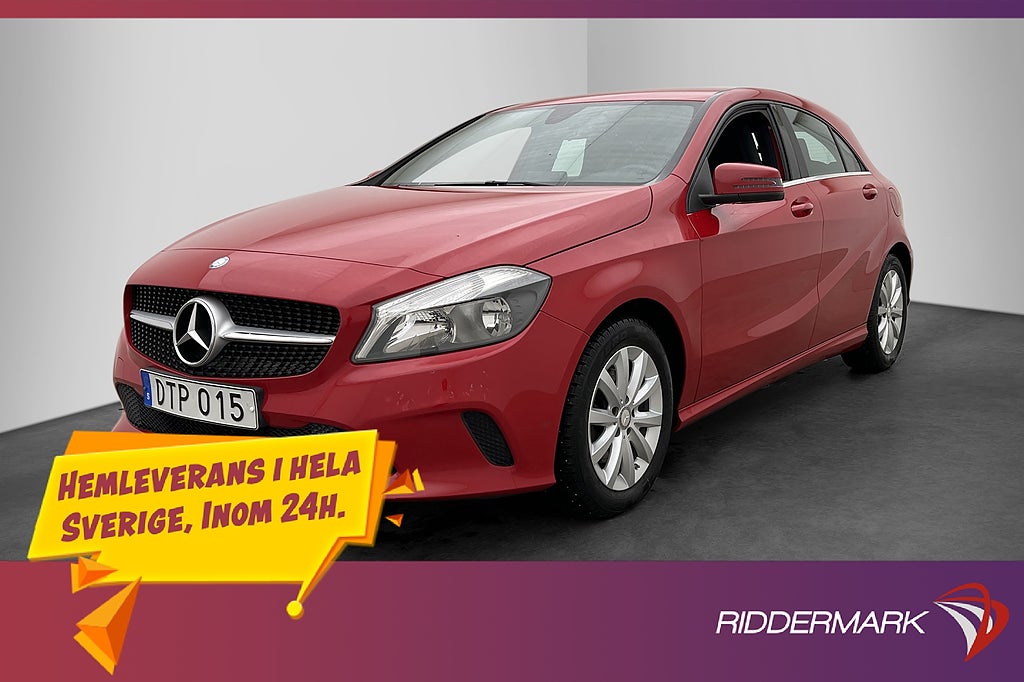 Mercedes-Benz A 180 Progressive CarPlay Halvskinn Bluetooth