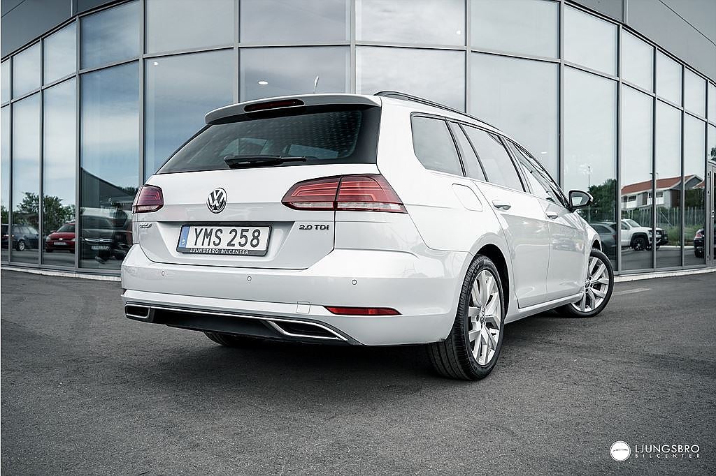 Volkswagen Golf SC 2.0 TDI 150hk / White Silver Metallic