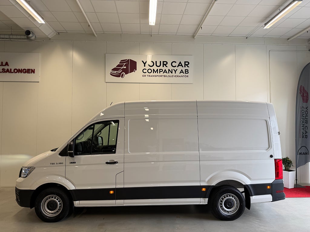 MAN TGE 3.180 4X4 L3H3 Skåp 11,3 m³ /498´+