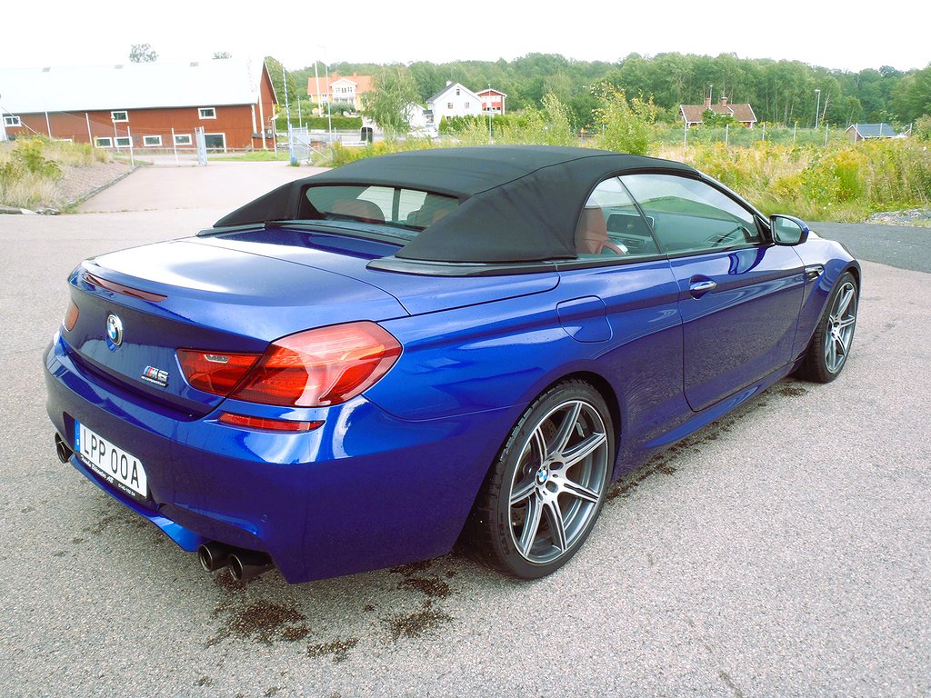 BMW M6 Competition Cab DCT 600hk 