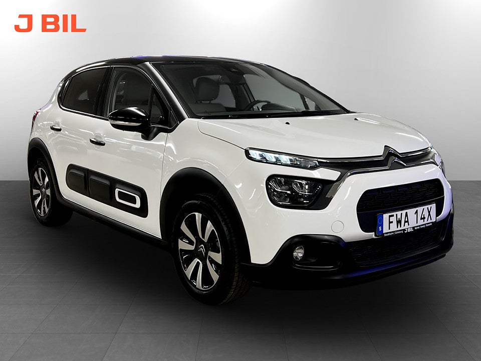 Citroën C3 Shine 1.2 PT 110hk Aut BACKSENSORER BLUETOOTH 
