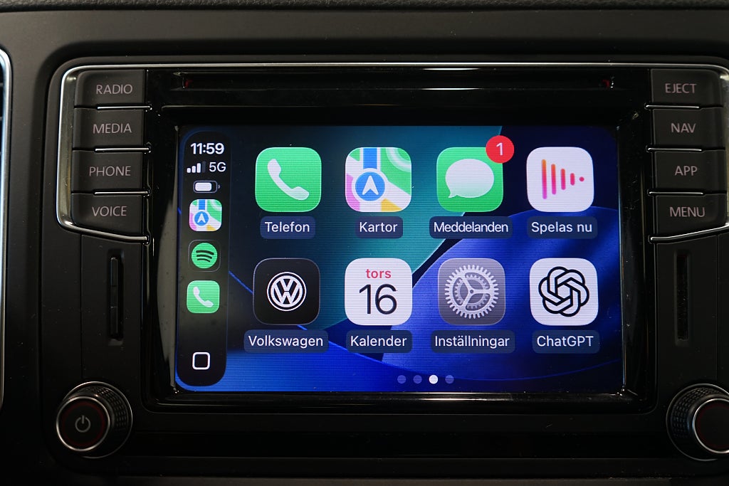 Volkswagen Sharan 7-seater 2.0 TDI Automat Panorama B-kamera Drag 150hk