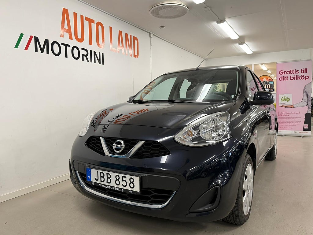 Nissan Micra 1.2 Euro 6 /Låga mil! /Fint skick!