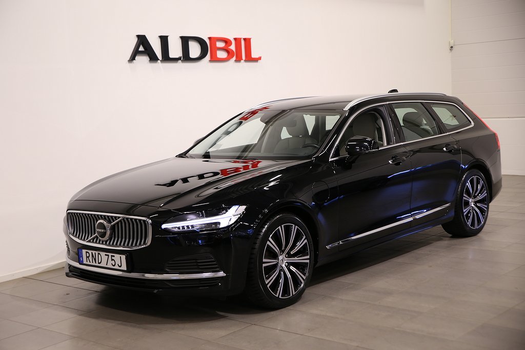 Volvo V90 Recharge T6 340hk AWD Inscription / Teknik / Läder / HK