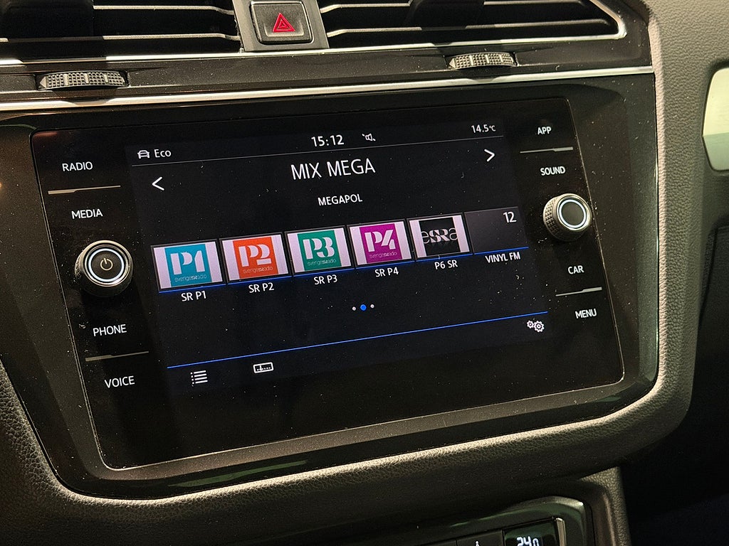 Volkswagen Tiguan TSI 150hk DSG 4M R-Line | Drag | Värmare | Kamera |