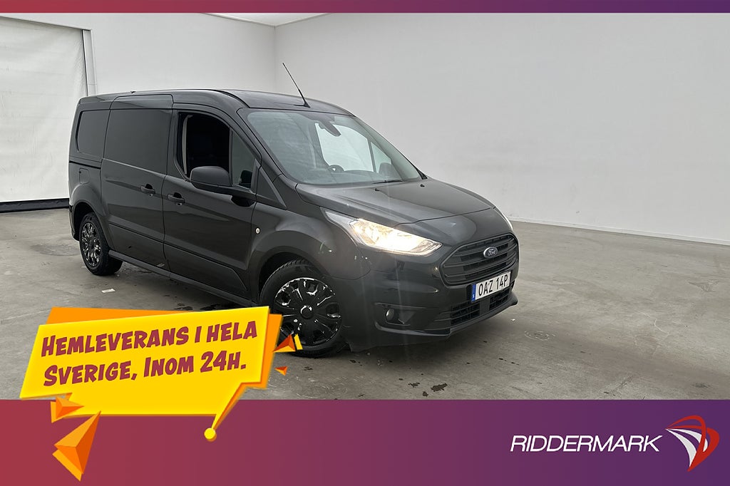 Ford Transit Connect LWB Värmare Dragkrok 3-Sits B-Kamera
