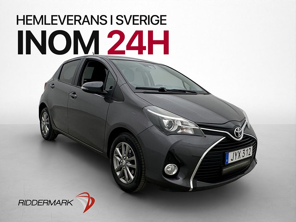 Toyota Yaris 1.33 99hk Active M-Värmare Kamera Bluetooth