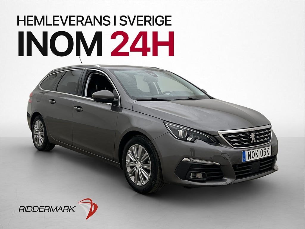 Peugeot 308 sw 1.2 PureTech 131hk Kamera CarPlay Farthållare