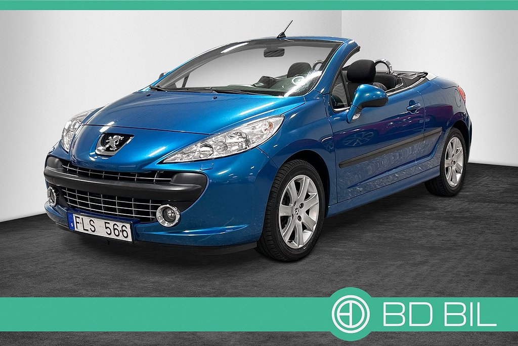 Peugeot 207 CC 1.6 VTi CAB AUTOMAT LÅGA MIL