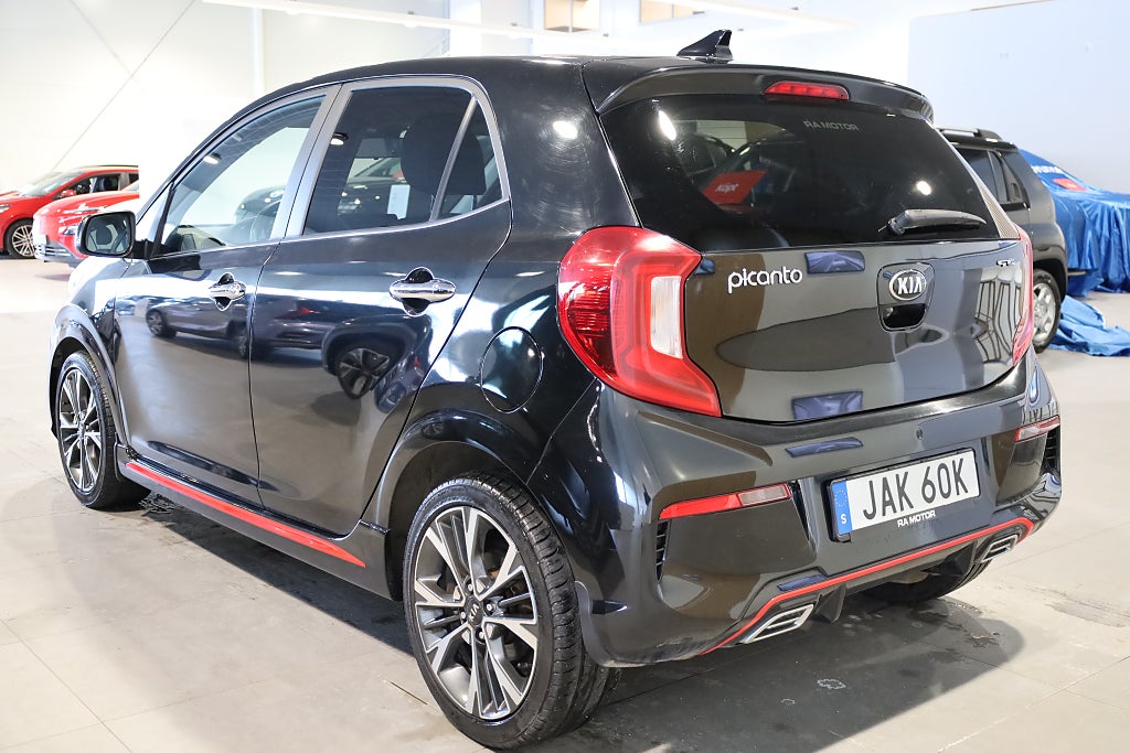 Kia Picanto 1,0 T-GDI GT-Line Navi Kamera Läder CarPlay Keyless 2021