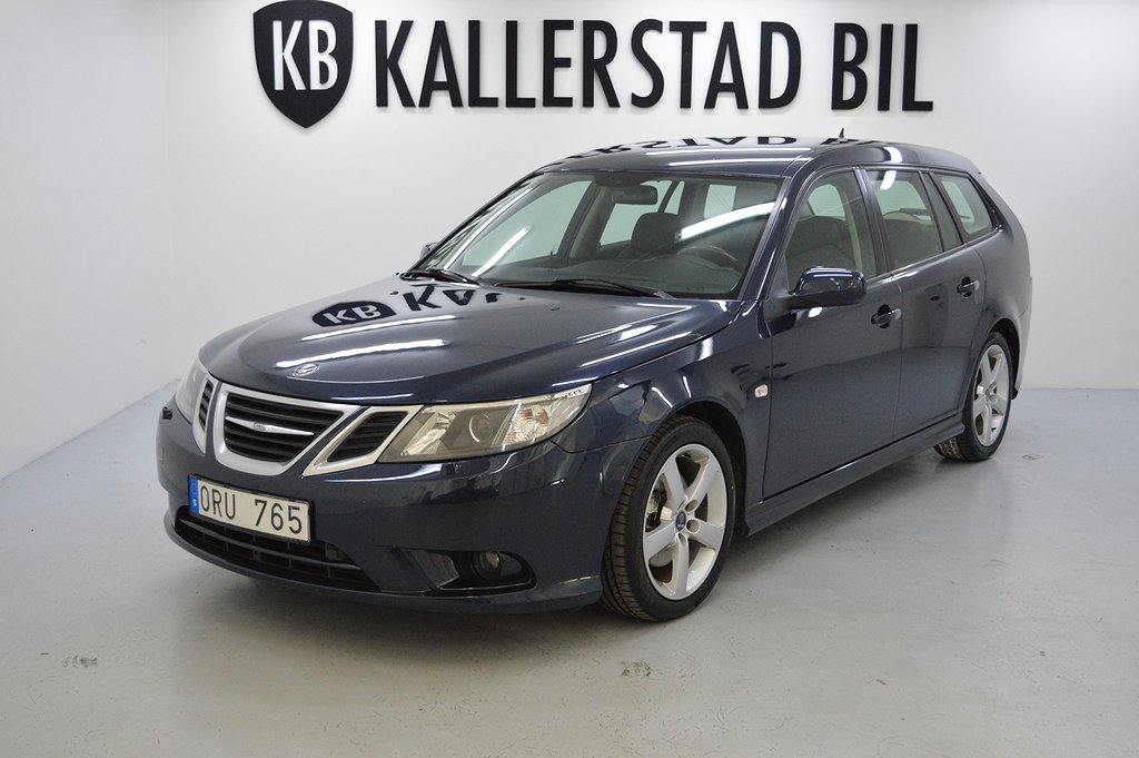 Saab 9-3 3,95% RÄNTA 2.0t 175hk Vector BioPower Drag GPS Motorvärmare