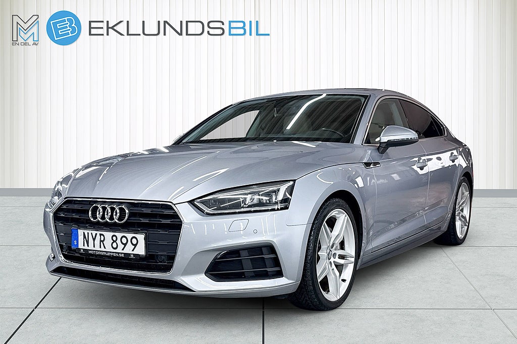 Audi A5 Sportback 2.0 TDI 190hk S Tronic Skinn PDC