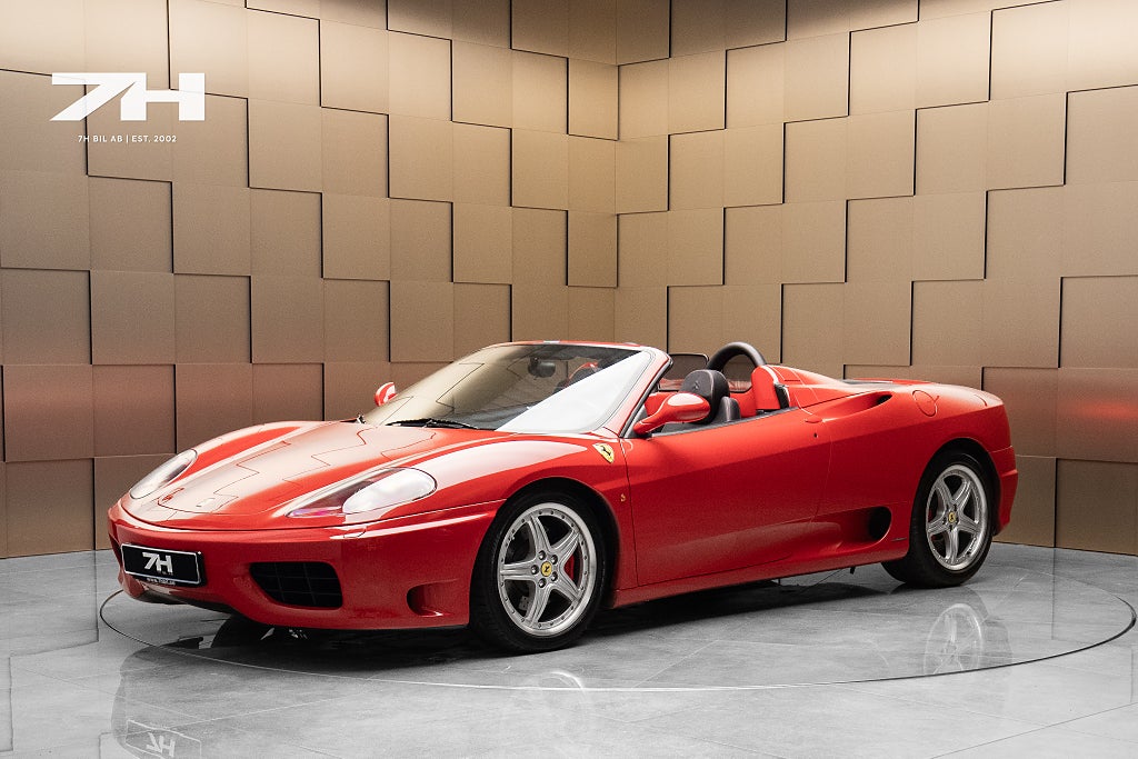 Ferrari 360 Spider F1 / 3829 mil / 3 Brukare