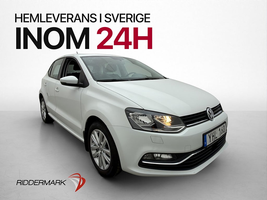 Volkswagen Polo 1.2 TSI 90hk Base Bluetooth 0.47 l/mil