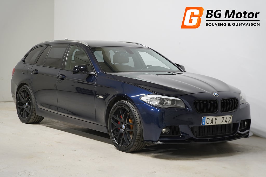 BMW 525D 218HK xDrive Touring Aut Drag/M-värmare/Hifi/PDC