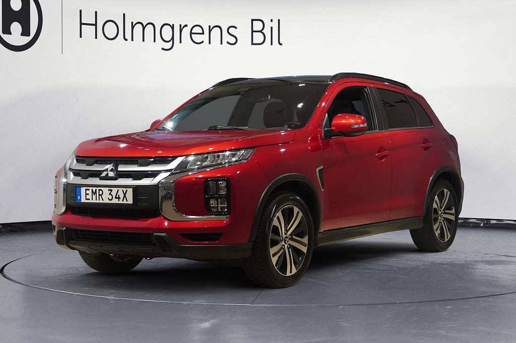 Mitsubishi ASX 2,95% ränta 2.0 Aut 4WD Business Läder Panorama Kamera Drag