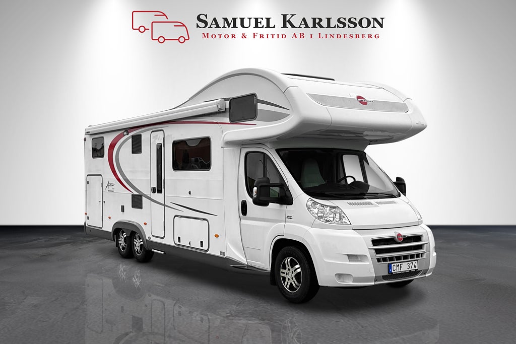 Bürstner Argos 747, ALDE, 6-Bältad, 7-Bäddar, Ugn