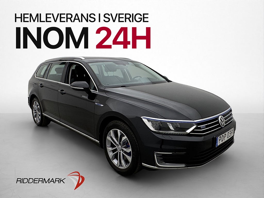 Volkswagen Passat 1.4 TSI 218hk GTE Värmare Kamera CarPlay