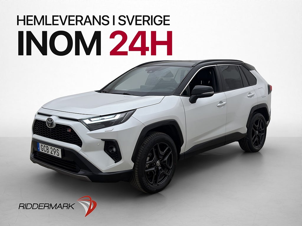 Toyota RAV4 Hybrid AWD 222hk GR Sport Drag 360°MOMS Leasebar