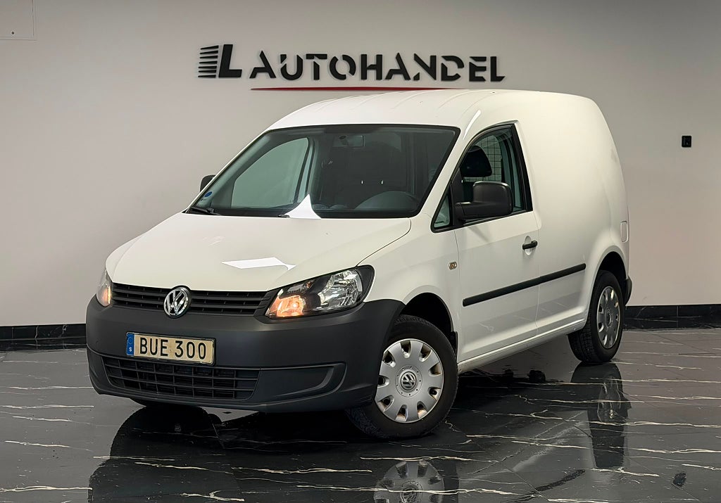 Volkswagen Caddy Skåpbil 1.6 TDI Euro 5 Låga Mil Drag 74Hk
