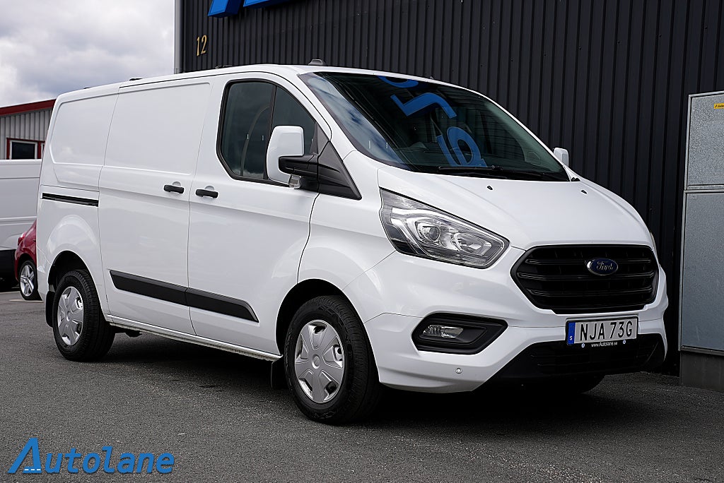 Ford transit Custom 280 2.0 EcoBlue, Dragkrok, PDC, 3-sits 130hk