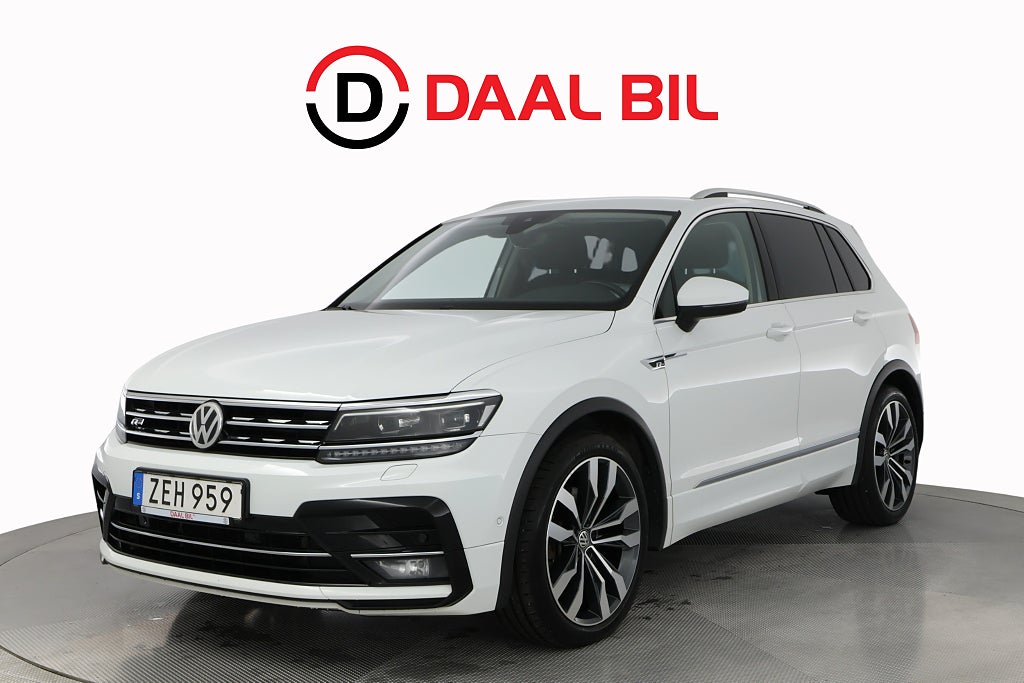 Volkswagen Tiguan 2.0 TDI 4M 190HK R-LINE DRAG P-VÄRM B-KAMERA COCKPIT