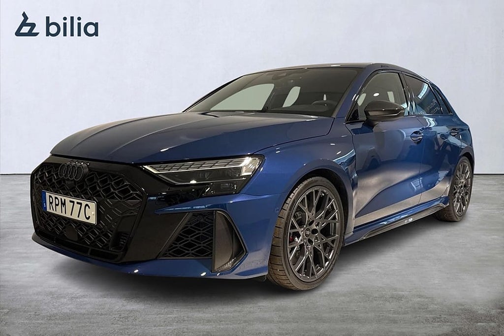 Audi RS3 Sportback 2.5 TFSI Q S-Tronic,400hk/Kolfiber/HUD/M