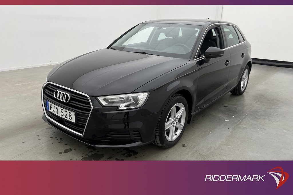 Audi A3 1.5 TFSI 150hk Proline Sensorer Farth 0,50l/Mil