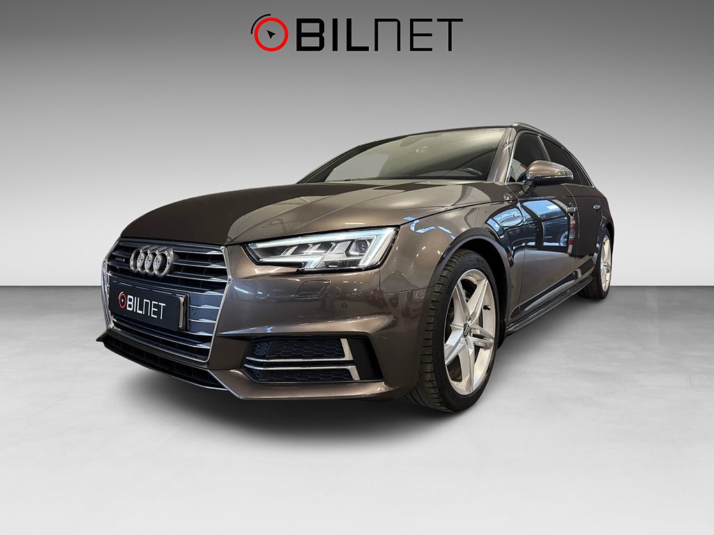 Audi A4 Avant 2.0 TDI Q *3,99%* S-Line Matrix 18" Värmare