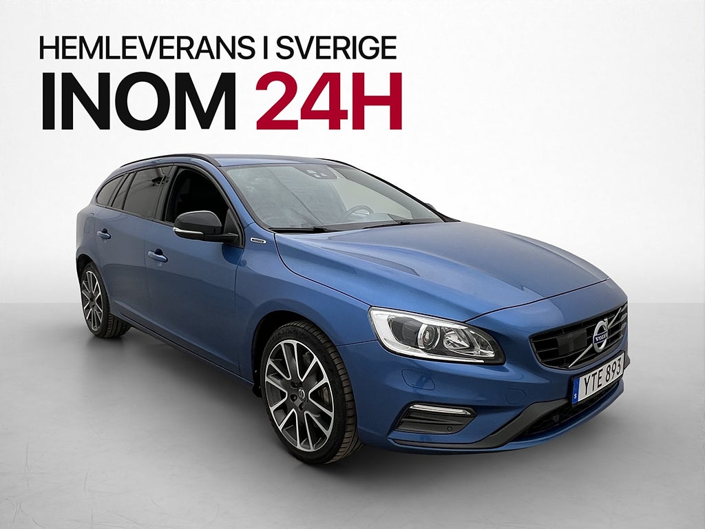 Volvo V60 D5 Plug-In 231hk AWD R-Design Värmare VOC Drag