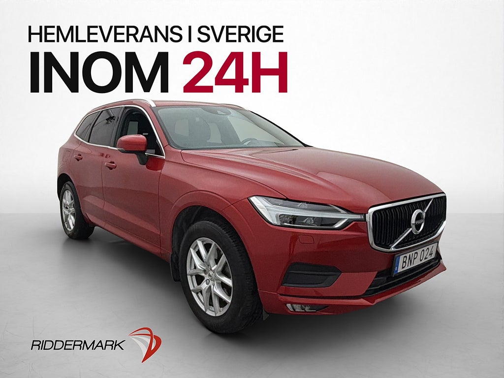 Volvo XC60 T5 250hk AWD Momentum Värmare Skinn VOC Drag