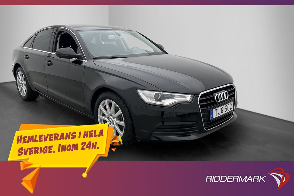 Audi A6 Sedan 3.0 TDI V6 Quattro 204hk Proline Drag Sensorer