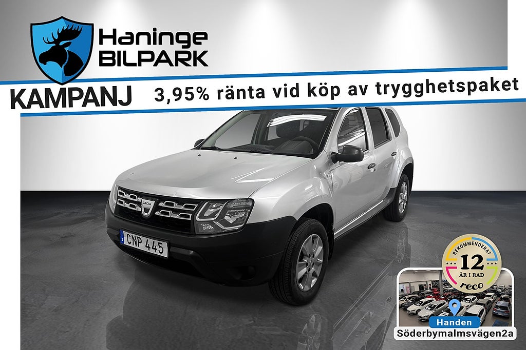Dacia Duster 1.6 SUPERDEAL 3.95% BT / NYBYTT KAMREM / LÅGMILAD