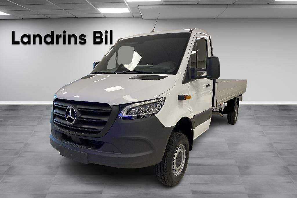 Mercedes-Benz Sprinter 319 CDI 4x4 Flakbil Snabb leverans