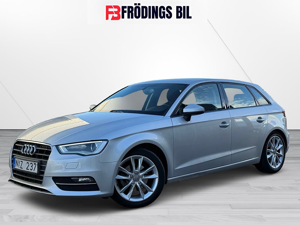 Audi A3 Sportback 2.0 150hk TDI S Tronic/S&V
