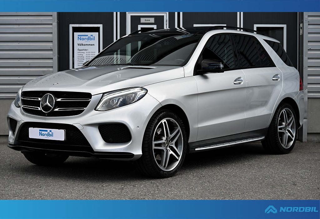 Mercedes-Benz GLE 350 d AMG 4M Luftfjädring H&K Panorama Drag Värmare 360