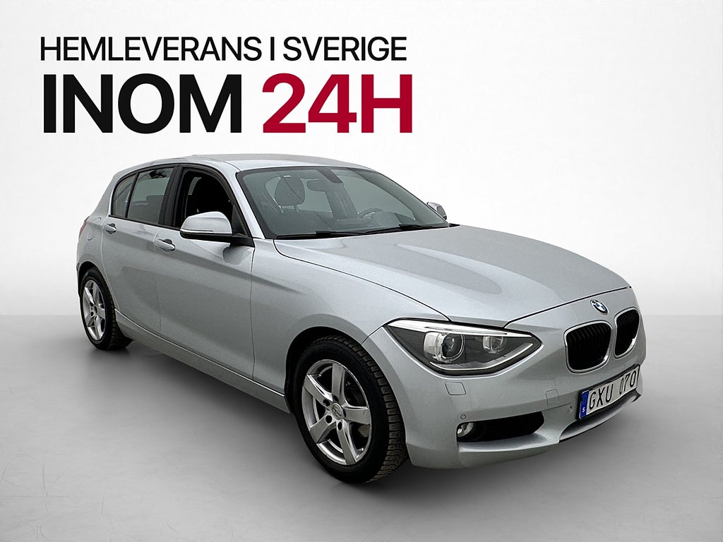 BMW 118 d 143hk Dragkrok Bluetooth Få Brukare