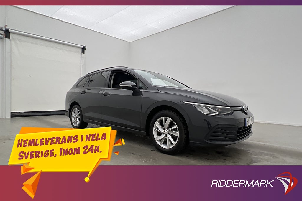 Volkswagen Golf 1.5 eTSI 131hk Värm Sensorer CarPlay Ambient