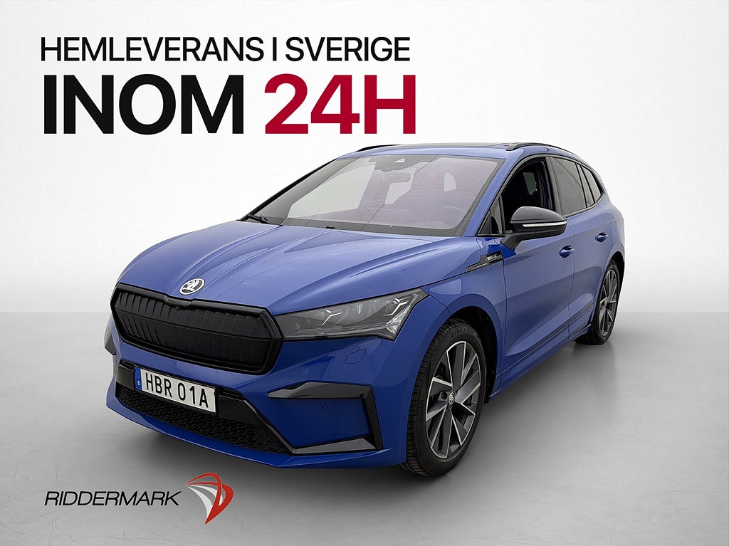 Skoda Enyaq 80 Sportline Värmare Pano 360° Dragkrok CarPlay