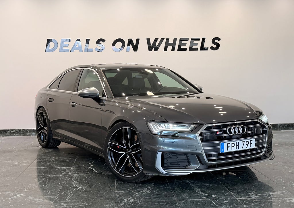 Audi S6 Sedan TDI Matrix /B&O/Värmare/360°/Cockpit/Drag 344hk