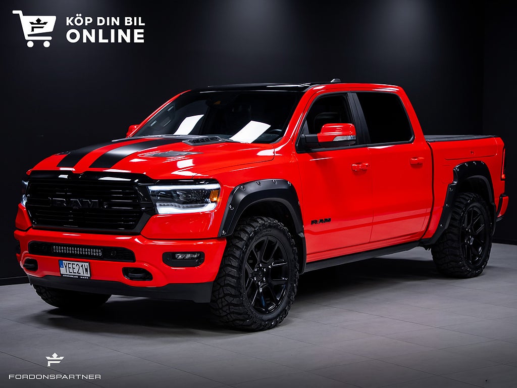 Dodge RAM 1500 Crew Cab 5,7 V8 LARAMIE NIGHT OFFROAD BORLA MOMS