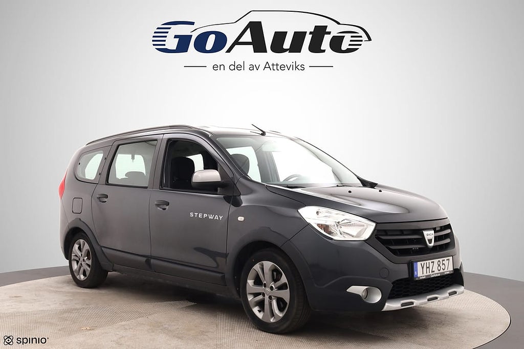 Dacia Lodgy Stepway 1.2 TCe Manuell, 115hk 7-sits Dragkrok