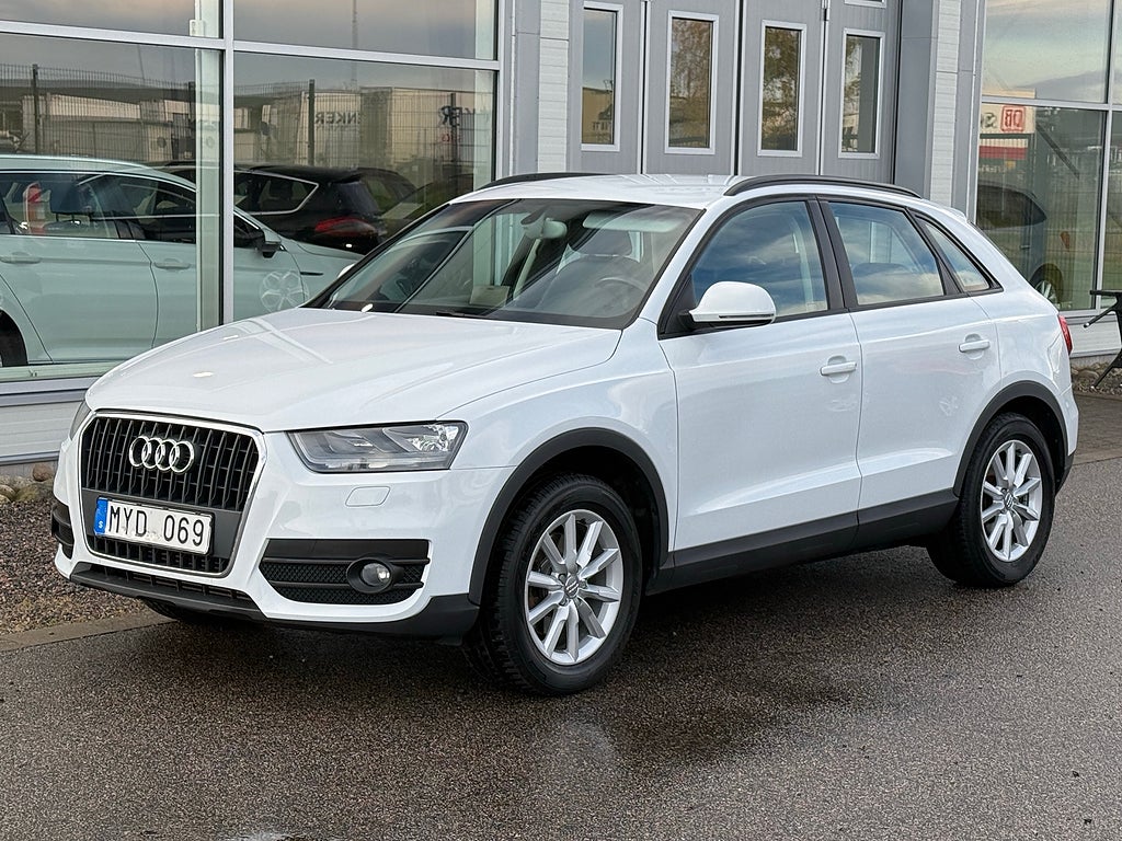Audi Q3 2.0 TDI 140hk Proline Euro 5 (Vinterdäck, Skinn)