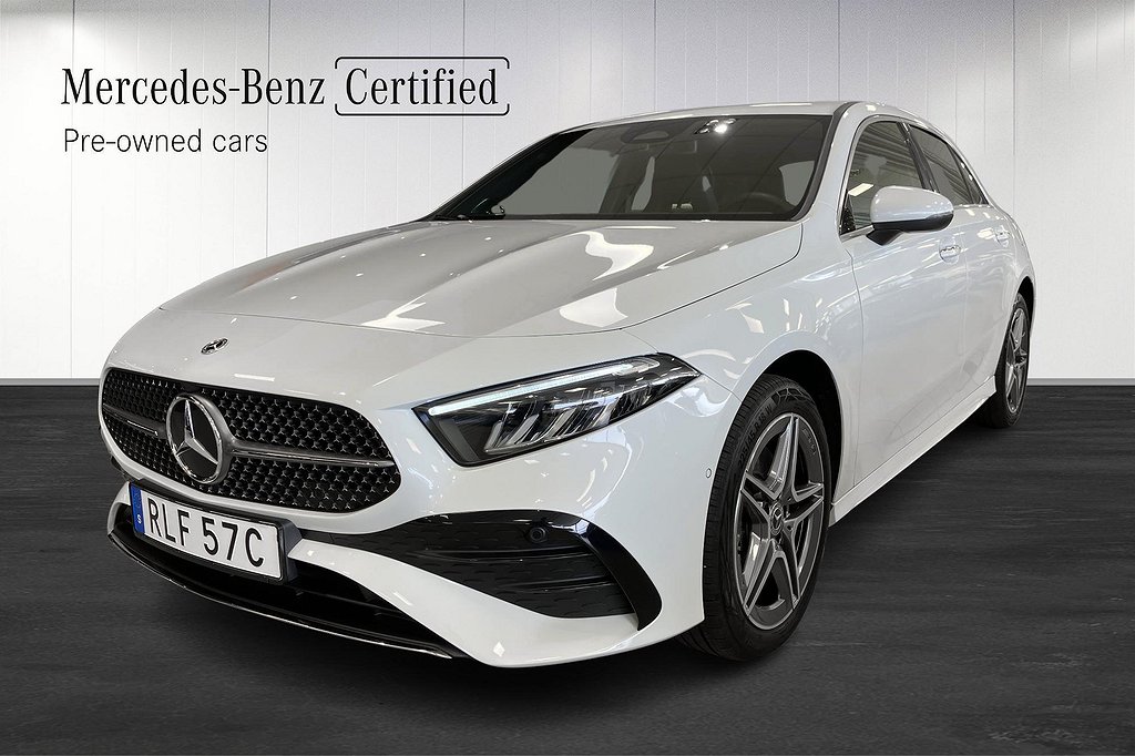 Mercedes-Benz A 250 e 8G-DCT, AMG Line, Widescreen, Backkamera, Panelbelysning